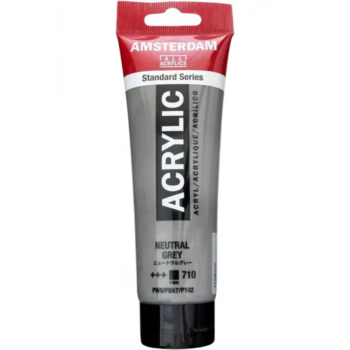 AMS AKRİLİK BOYA 120ML. NEUTRAL GREY