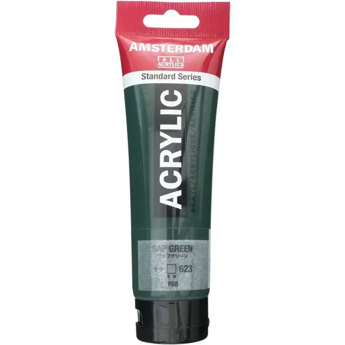 AMS AKRİLİK BOYA 120ML. SAP GREEN