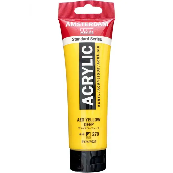 AMS AKRİLİK BOYA 120ML. AZO YELLOW .DP.