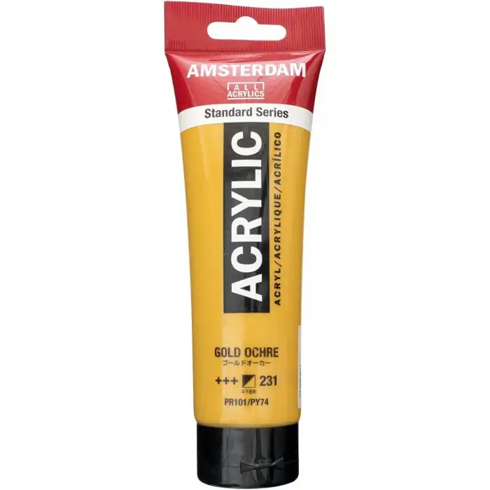 AMS AKRİLİK BOYA 120ML. GOLD OCHRE