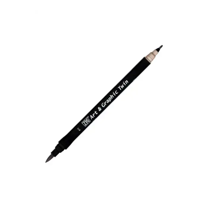 Zig Tut-80 Art & Graphic Twin Marker Çift Uclu Kalemi Warm Gray 9