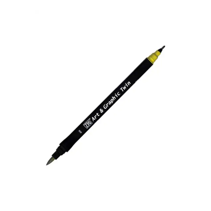 Zig Tut-80 Art & Graphic Twin Marker Çift Uclu Kalemi Mid Green