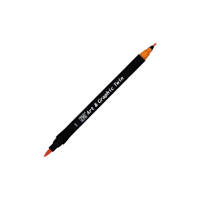 Zig Tut-80 Art & Graphic Twin Marker Çift Uclu Kalemi Scarlet Red