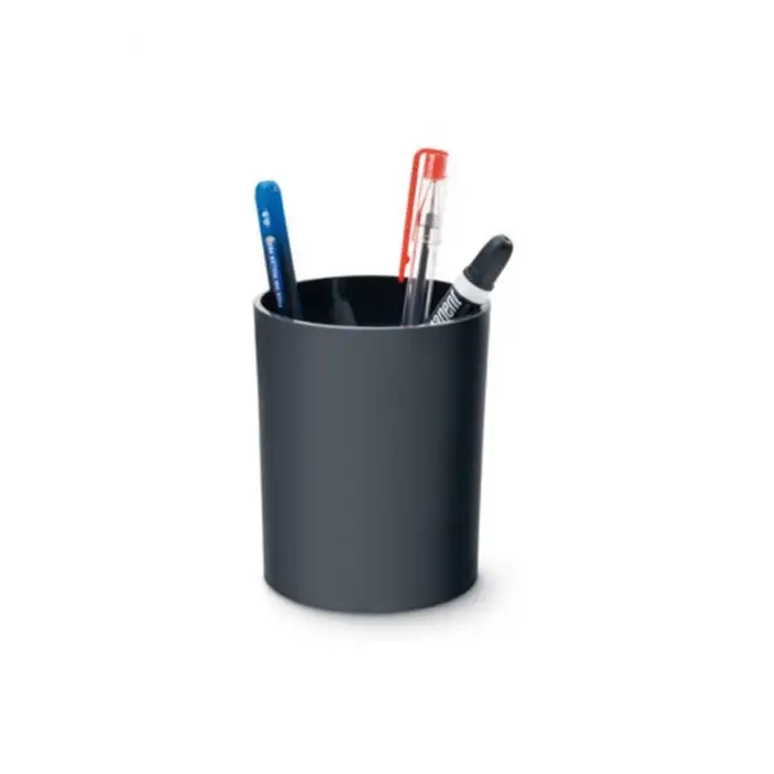 KRİSTAL  KALEMLİK (SİLİNDİRİK) ( SİYAH )