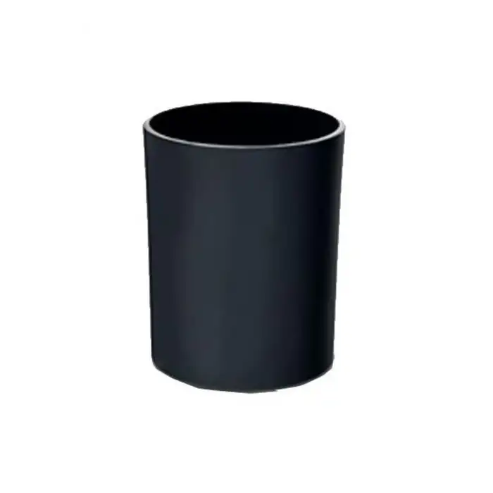 KRİSTAL  KALEMLİK (SİLİNDİRİK) ( SİYAH )