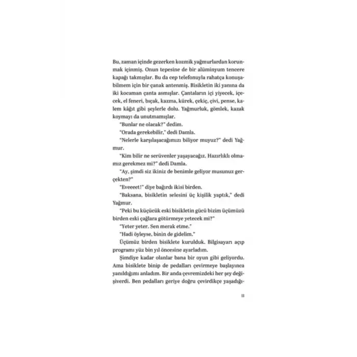 ZAMAN BİSİKLETİ-1: ZAMAN BİSİKLETİ