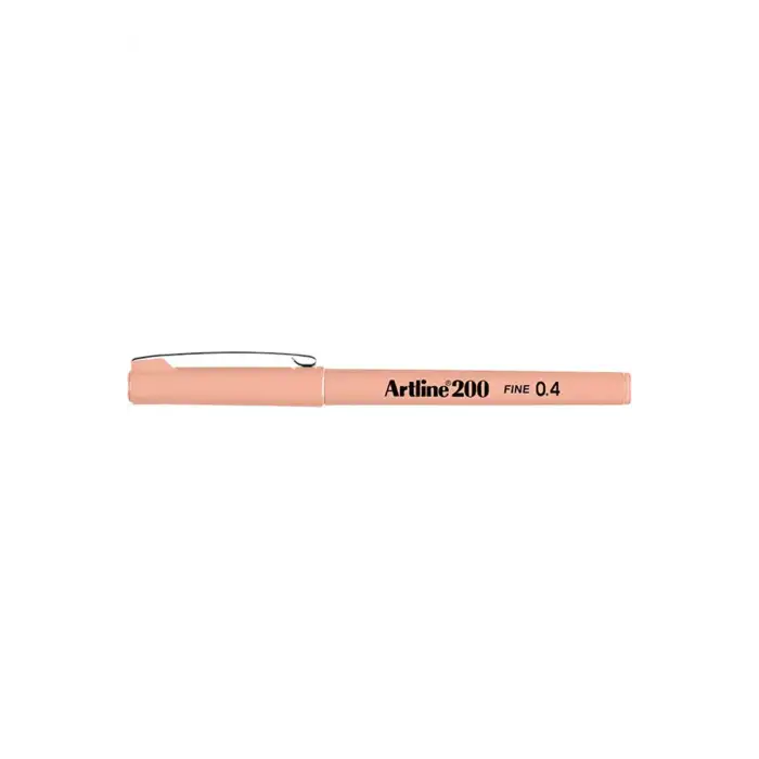Artline Ek-200N Fine Line Pen 0.4 Mm Apricot