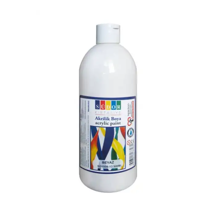 SÜDOR AKRİLİK BOYA 500 ML BEYAZ
