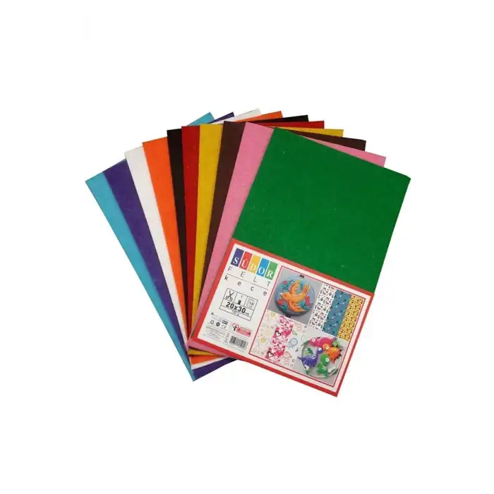 SÜDOR SK37 20X30 CM 10 RENK 180 G KEÇE