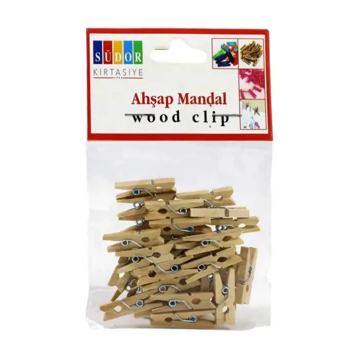 SÜDOR BS100 AHŞAP MANDAL KÜÇÜK