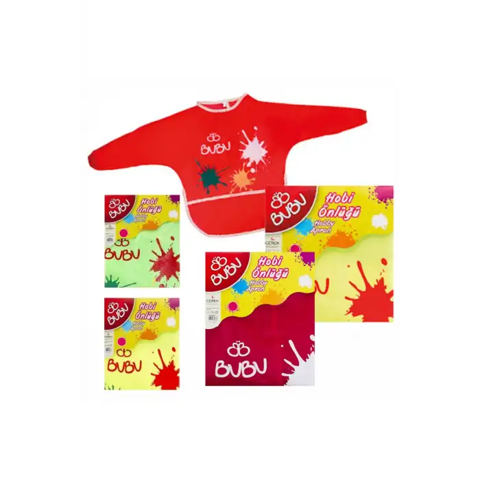 BU-BU FAALİYET BOYAMA ÖNLÜĞÜ +10 YAŞ (XL)  BUBU00027