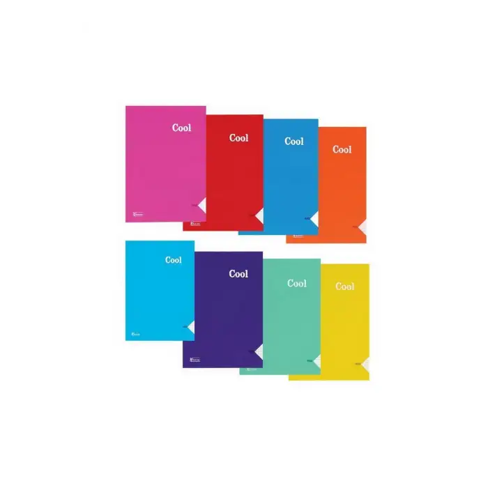 KESKİN COOL DİKİŞLİ PP KAPAK DEFTER A4 60 YP. KARELİ