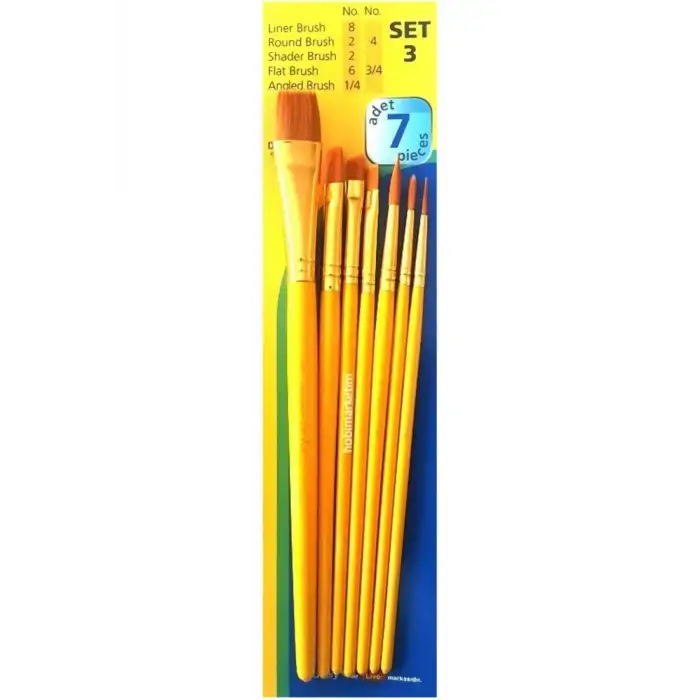 FANART ACADEMY SERİ 500 FIRÇA SETİ NO:3(7Lİ)