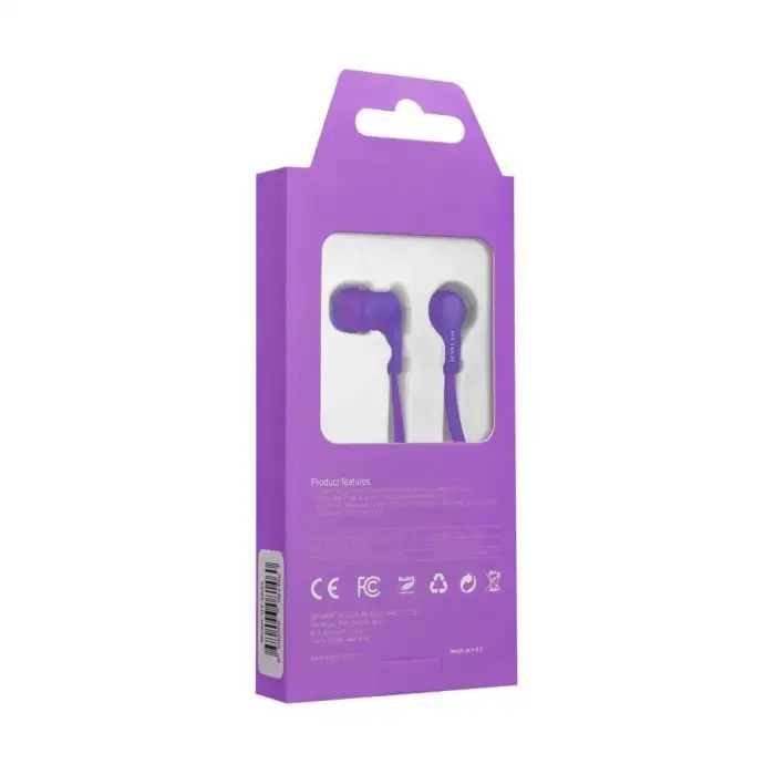 HYTECH HY-XK22 MOR MİKROFONLU KULAKİÇİ KULAKLIK