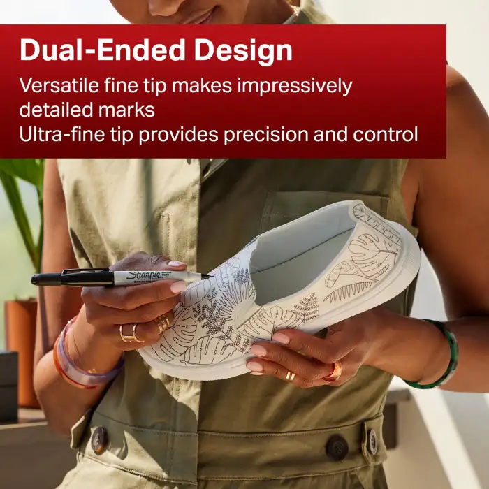 Sharpie Twin Tip Permanent Markör, 8li Karışık Paket