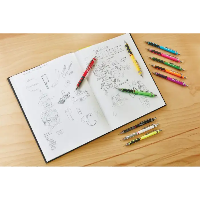 rOtring Tikky Hi-Polymer Mekanik Kurşun Kalem Ucu, 0,5mm, 2B, 0.5 Mm