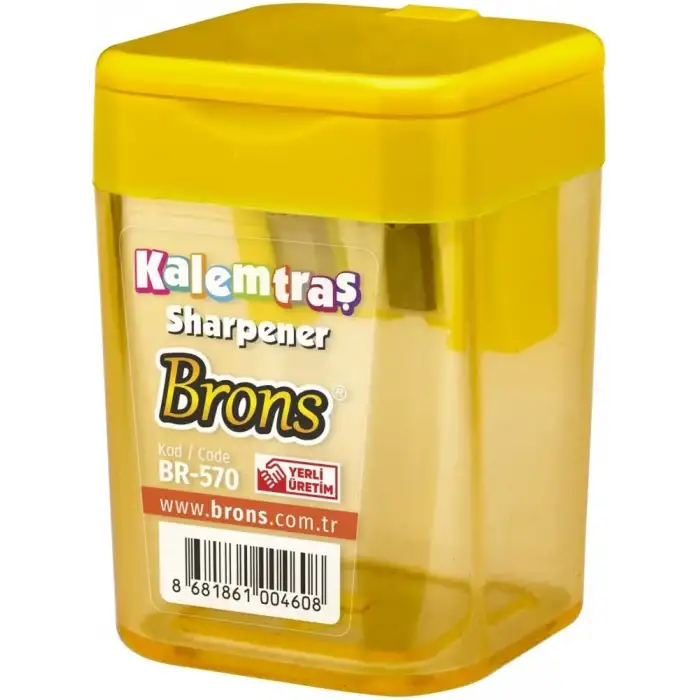 Brons Kalemtraş Hazneli Kare BR-570