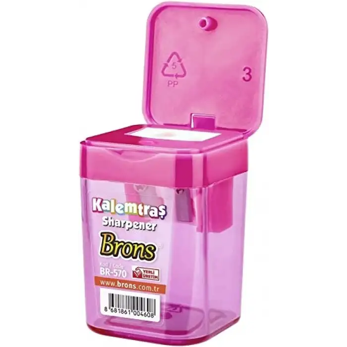 Brons Kalemtraş Hazneli Kare BR-570