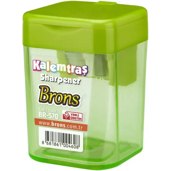 Brons Kalemtraş Hazneli Kare BR-570