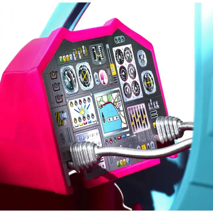 Barbienin Pembe Helikopteri, Dönen Pervaneli, 3-7 Yaş Arası İçin FWY29