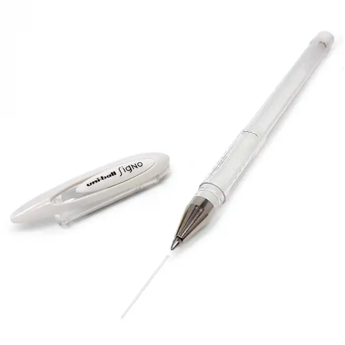 Uni-Ball UM-120AC Jel Kalem, Beyaz