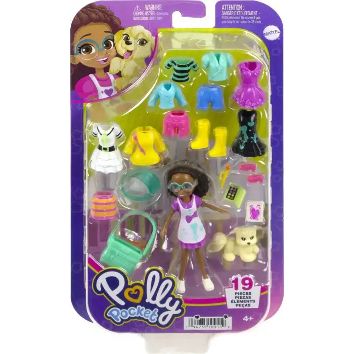 Polly Pocket Farklı Kombin Eğlencesi Oyun Setleri HKV88-HKV91