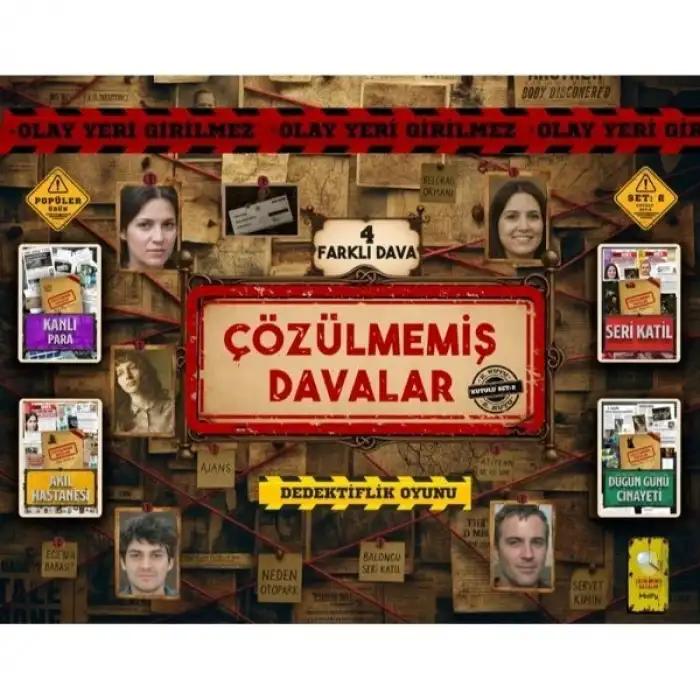 ÇÖZÜLMEMİŞ DAVALAR KUTULU SET 2