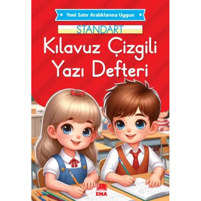 STANDART KILAVUZ ÇİZGİLİ YAZI DEFTERİ