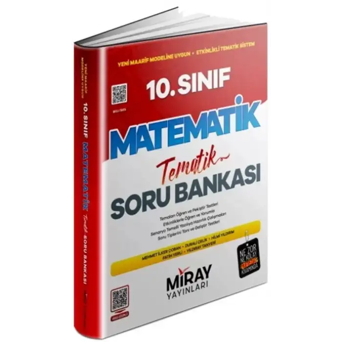 MİRAY 10.SINIF MATEMATİK TEMATİK SORU BANKASI