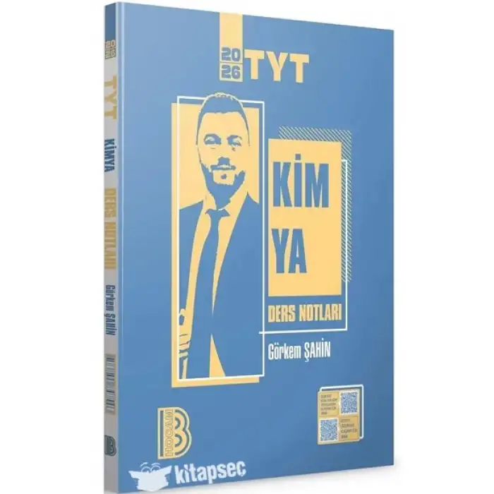 BENİM HOCAM YAYINLARI 2026 TYT KİMYA DERS NOTLARI