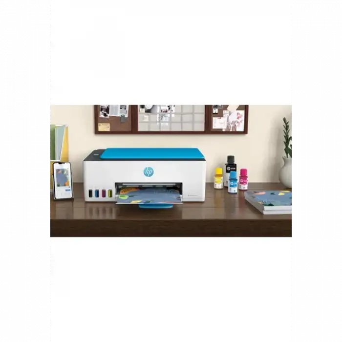 HP Smart Tank 596 9B2C6A Wi-Fi + Tarayıcı + Fotokopi Renkli Çok Fonksiyonlu Tanklı Mürekkep Püskürtmeli Yazıcı