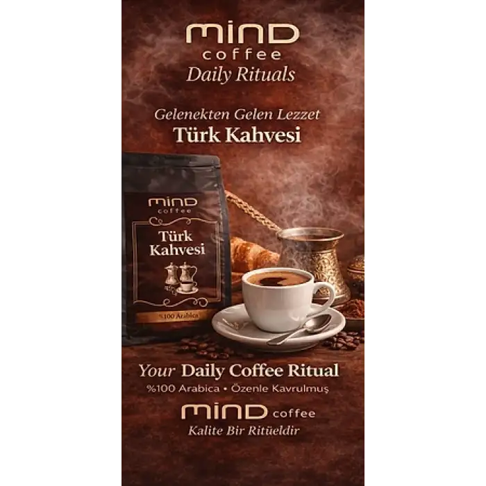 MİND COFFEE TÜRK KAHVESİ 100 GR