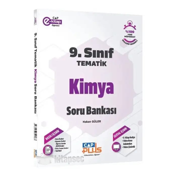 Çap Yayınları 9. Sınıf Kimya Tematik Soru Bankası