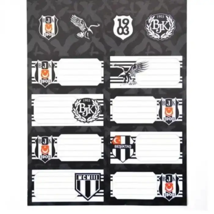 BEŞİKTAŞ OKUL ETİKETİ 3 YP TMN-463641