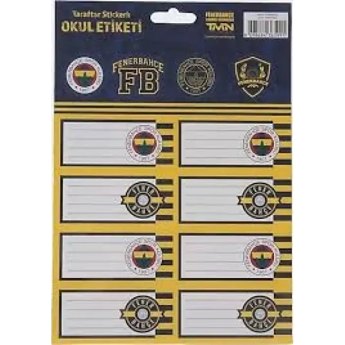 FENERBAHÇE OKUL ETİKETİ 3 YP TMN-463639
