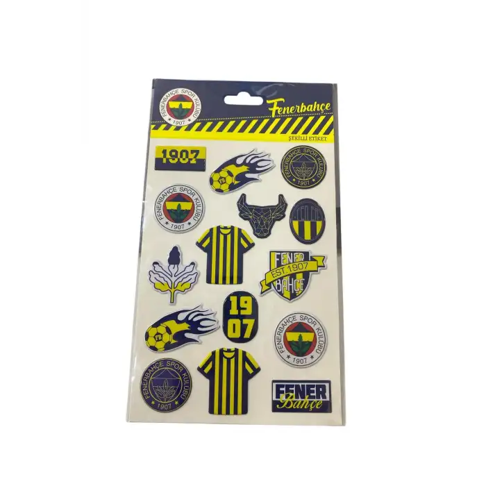 FENERBAHÇE ŞEKİLLİ ETİKET (12x50) TMN-586215