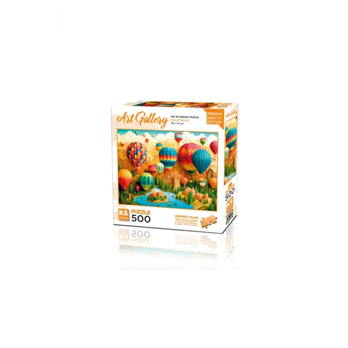 KS GAMES HOT AİR BALLOON FESTİVAL 500 PARÇA PUZZLE 20086