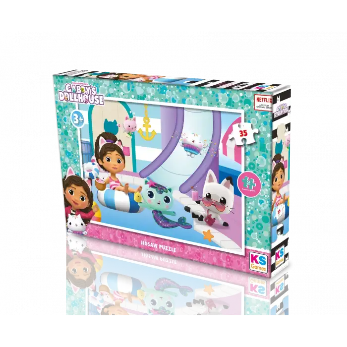 KS GAMES GB 706 GABBY`S DOLLHOSE PUZZLE PUZZLE 35 PRÇ