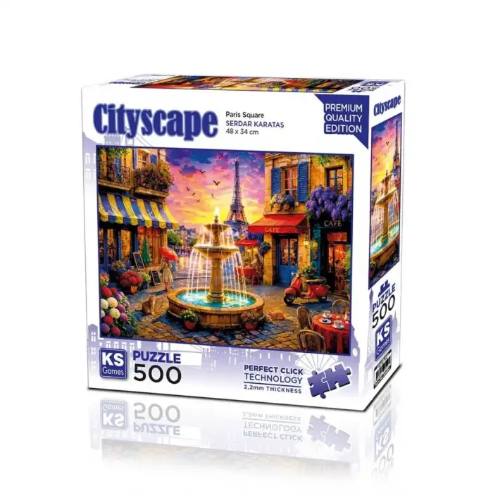 KS GAMES PARİS SQUARE 500 PARÇA PUZZLE 20094