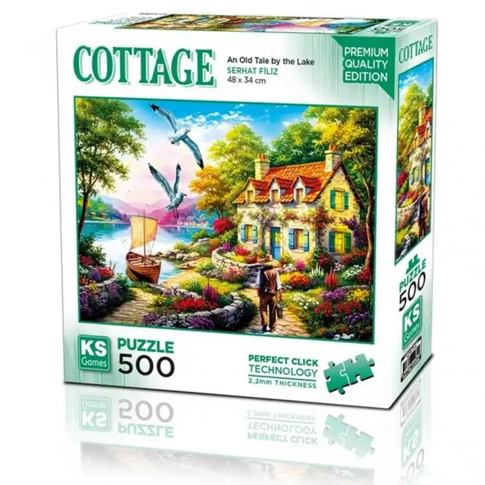KS GAMES AN OLD TALE BY THE LAKE 500 PARÇA PUZZLE 20084