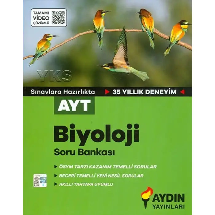 AYT Biyoloji Soru Bankası Aydın Yayınları