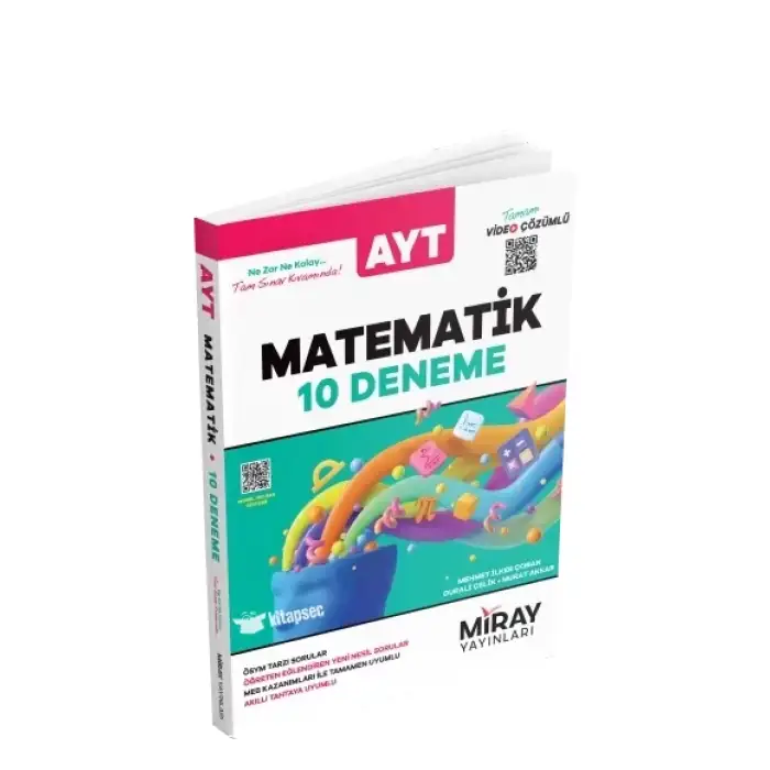 Miray Yayınları AYT Matematik 10 Deneme