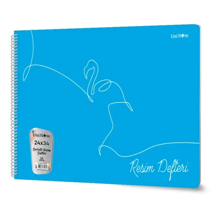 Çınar P.P Resim Defteri 33*48 25Yp. Spiralli Perfo ADET
