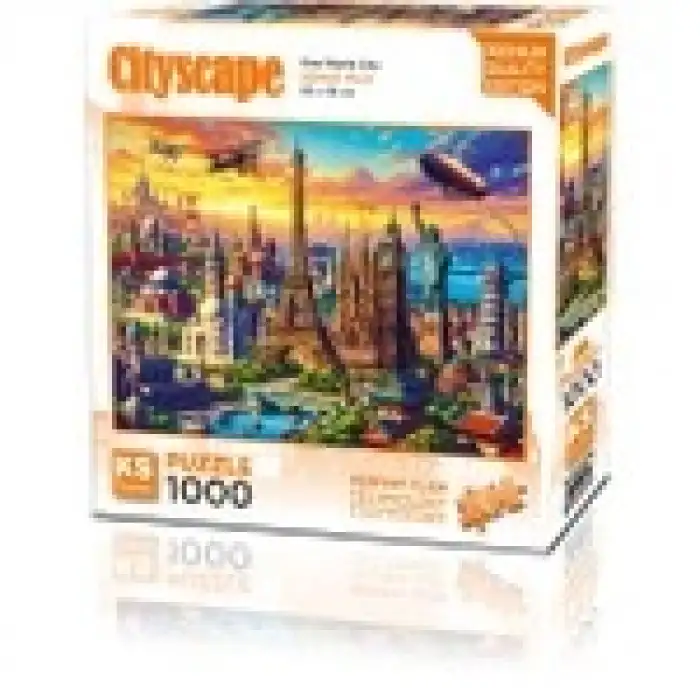 KS GAMES ONE WORLD CİTY 1000PARÇA PUZZLE 20854