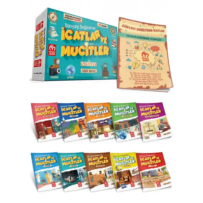 Dünyayı Değiştiren İcatlar ve Mucitler Hikaye Serisi - 10 Kitap