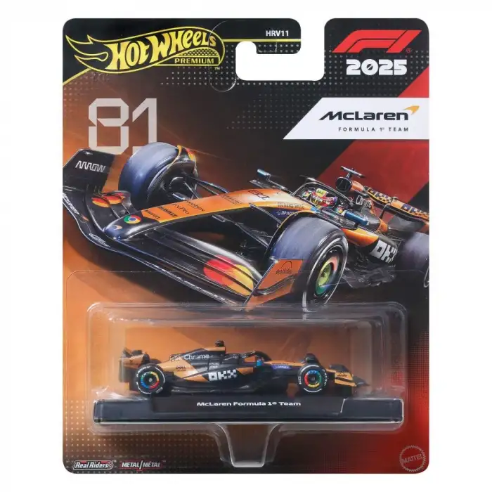 HOT WHEELS PREMİUM F1 MCLAREN