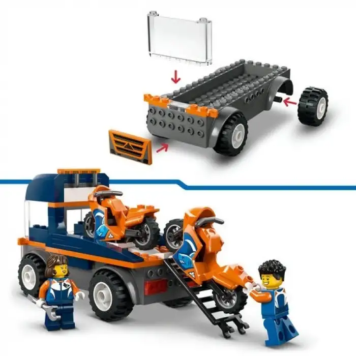 LEGO CITY MOTOSİKLET TAŞIYICI