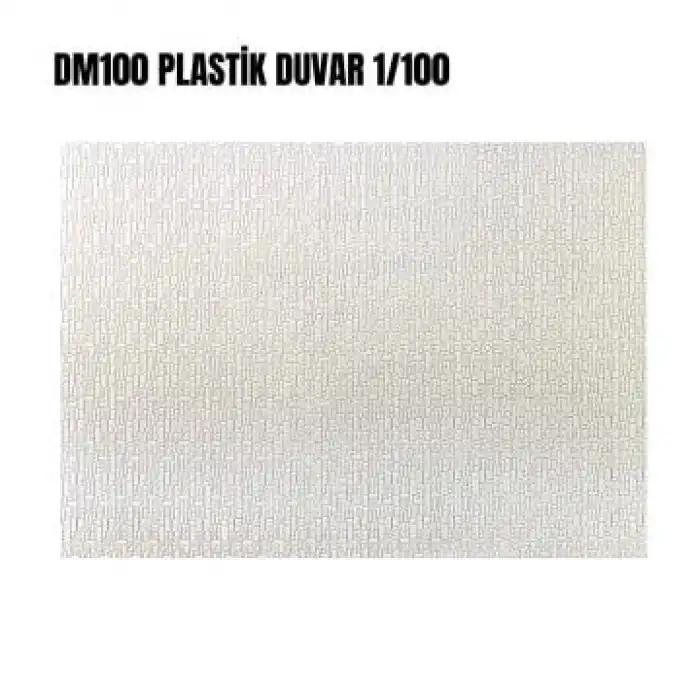 JORDANIA PLASTİK DUVAR BEYAZ 1/100 A4