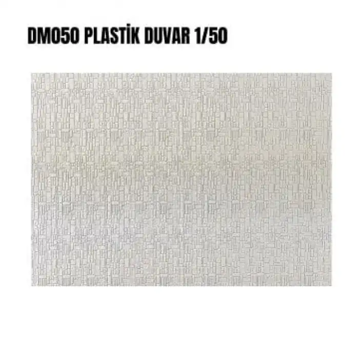 JORDANIA PLASTİK DUVAR BEYAZ 1/050 A4