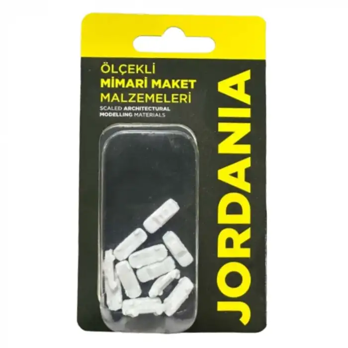 JORDANİA ÖLÇEKLİ ARABA BEYAZA 1/300